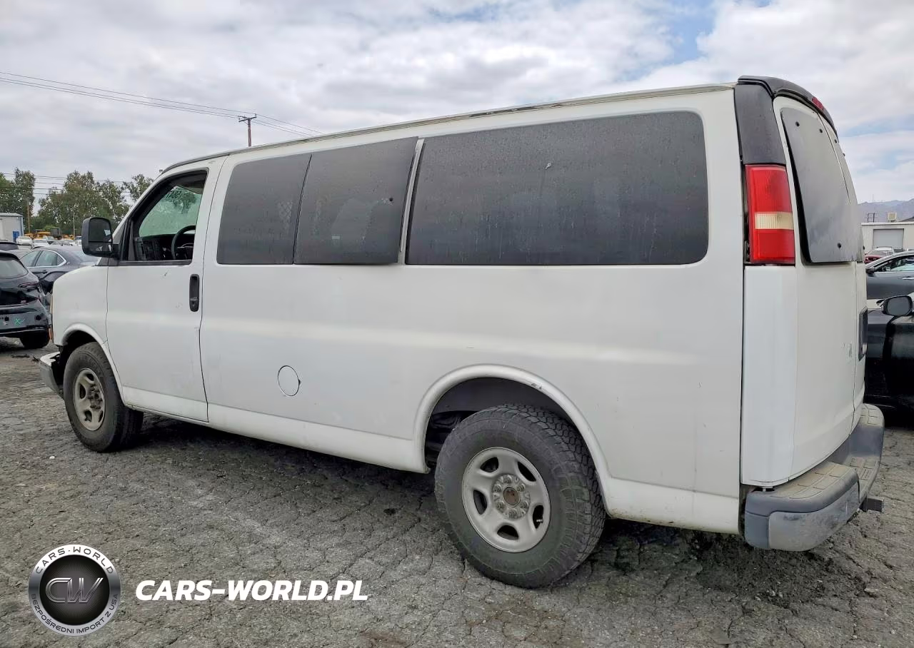 2008 Chevrolet Express G1500 VIN:1GBFG154381185730 - 2