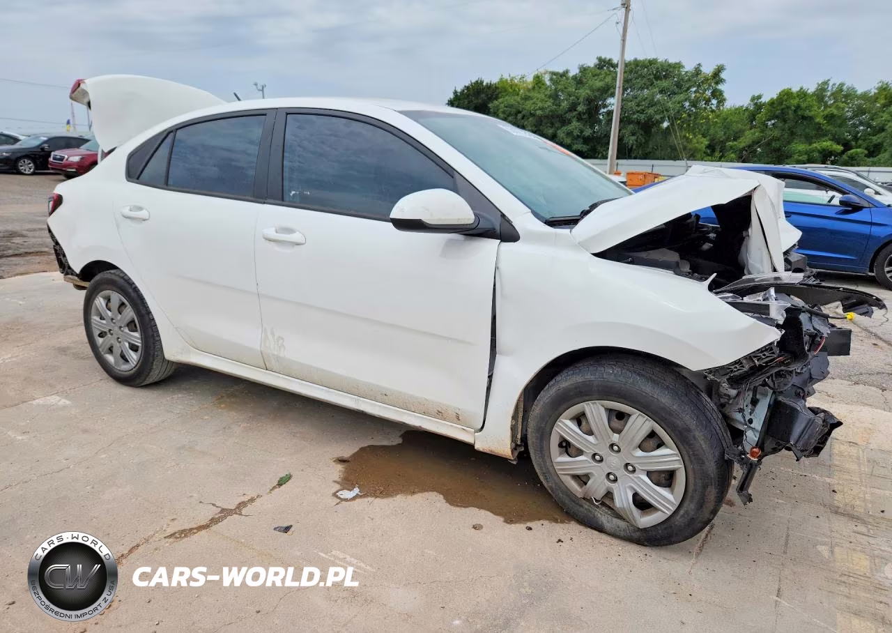 2021 Kia Rio S VIN:3KPA24ADXME405674 - 4