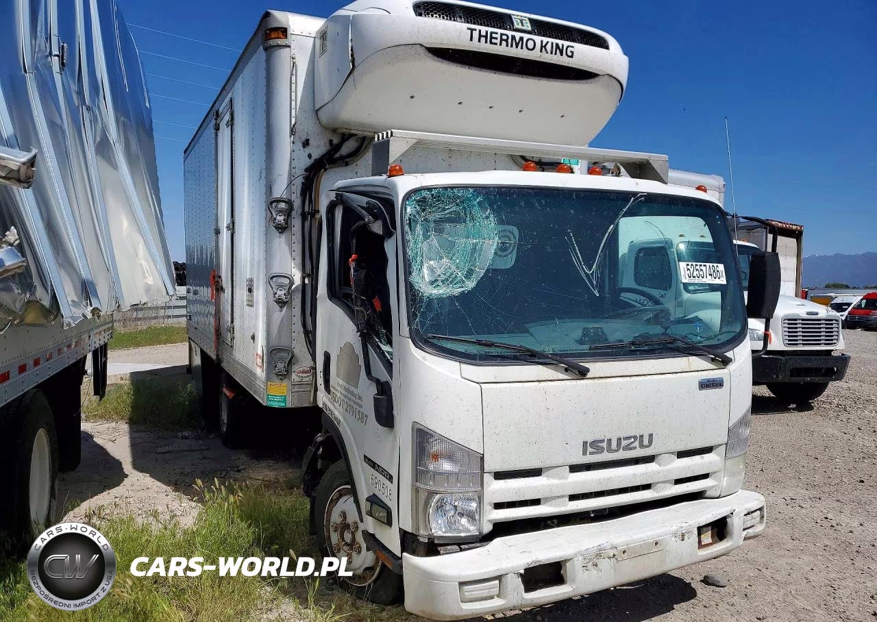 2014 Isuzu Nrr Refrigerated Box Truck VIN:JALE5W167E7302086 - 4