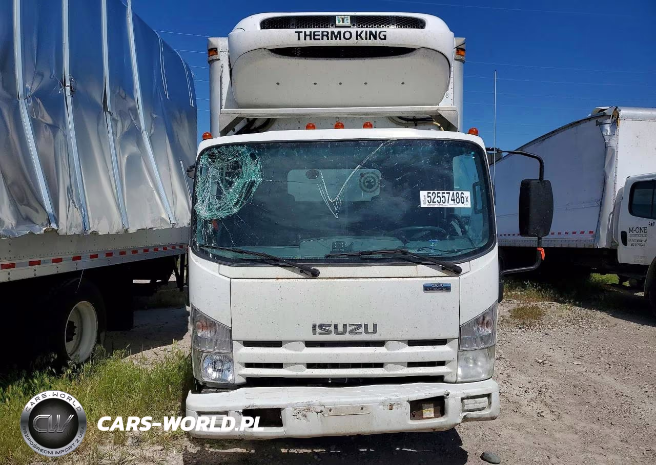 2014 Isuzu Nrr Refrigerated Box Truck VIN:JALE5W167E7302086 - 5