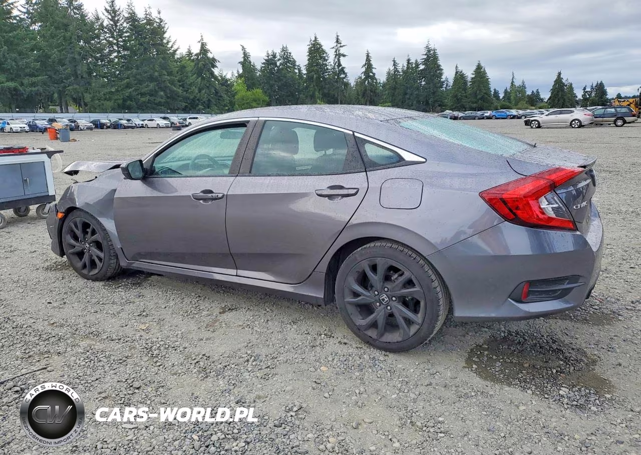 2020 Honda Civic Sport VIN:2HGFC2F80LH538239 - 2