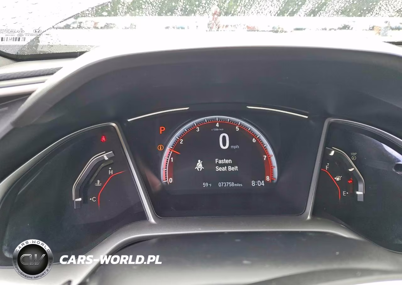 2020 Honda Civic Sport VIN:2HGFC2F80LH538239 - 9