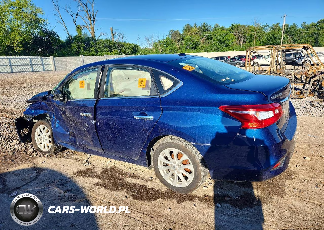 2019 Nissan Sentra Sv VIN:3N1AB7AP2KY283208 - 2