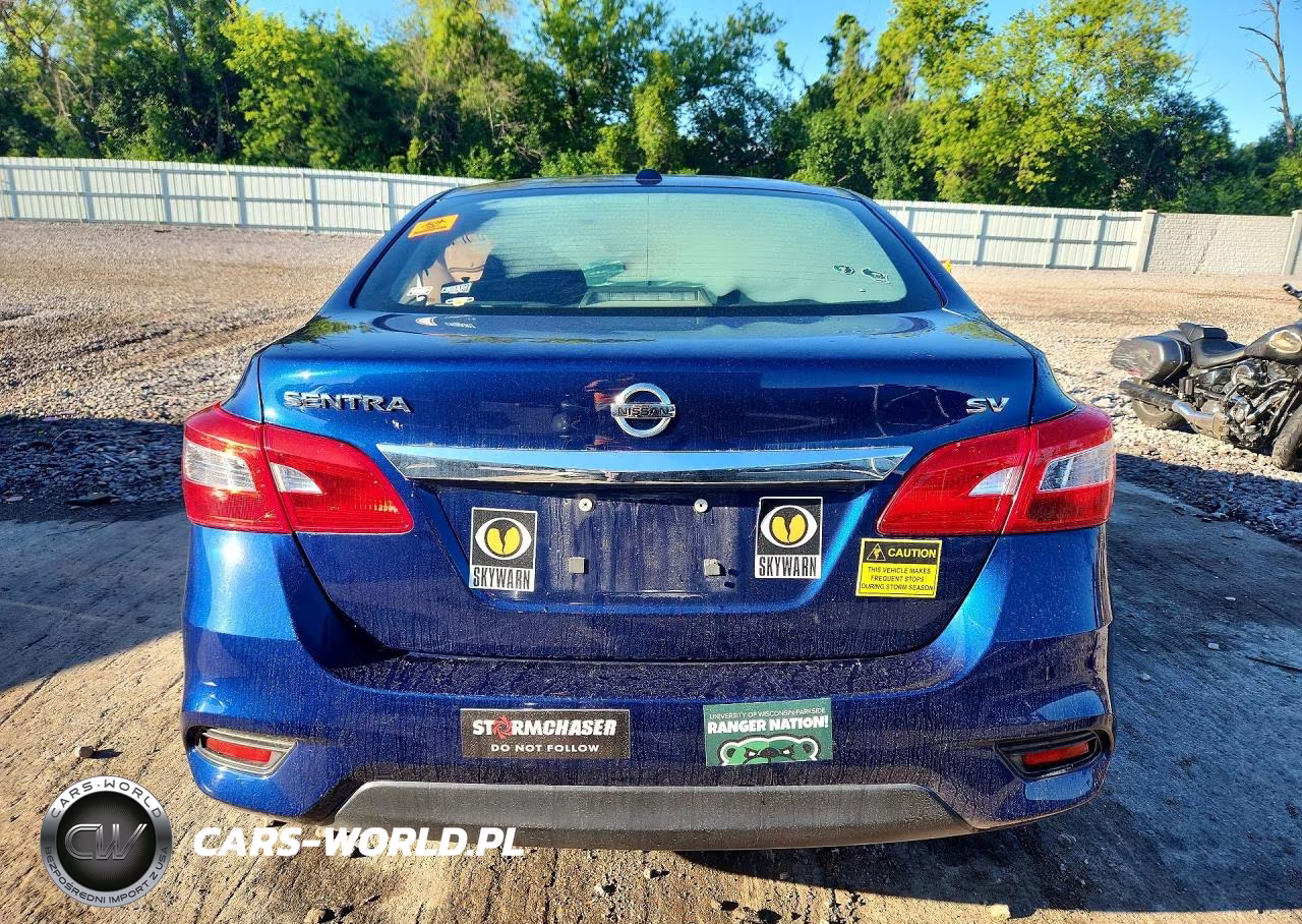 2019 Nissan Sentra Sv VIN:3N1AB7AP2KY283208 - 6