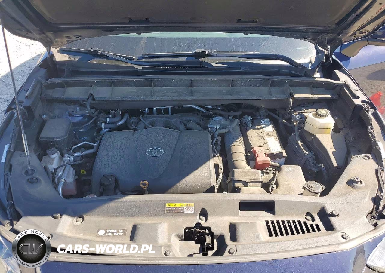 2021 Toyota Highlander L VIN:5TDCZRBH2MS559210 - 12