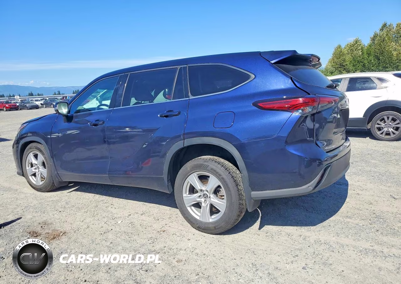 2021 Toyota Highlander L VIN:5TDCZRBH2MS559210 - 2