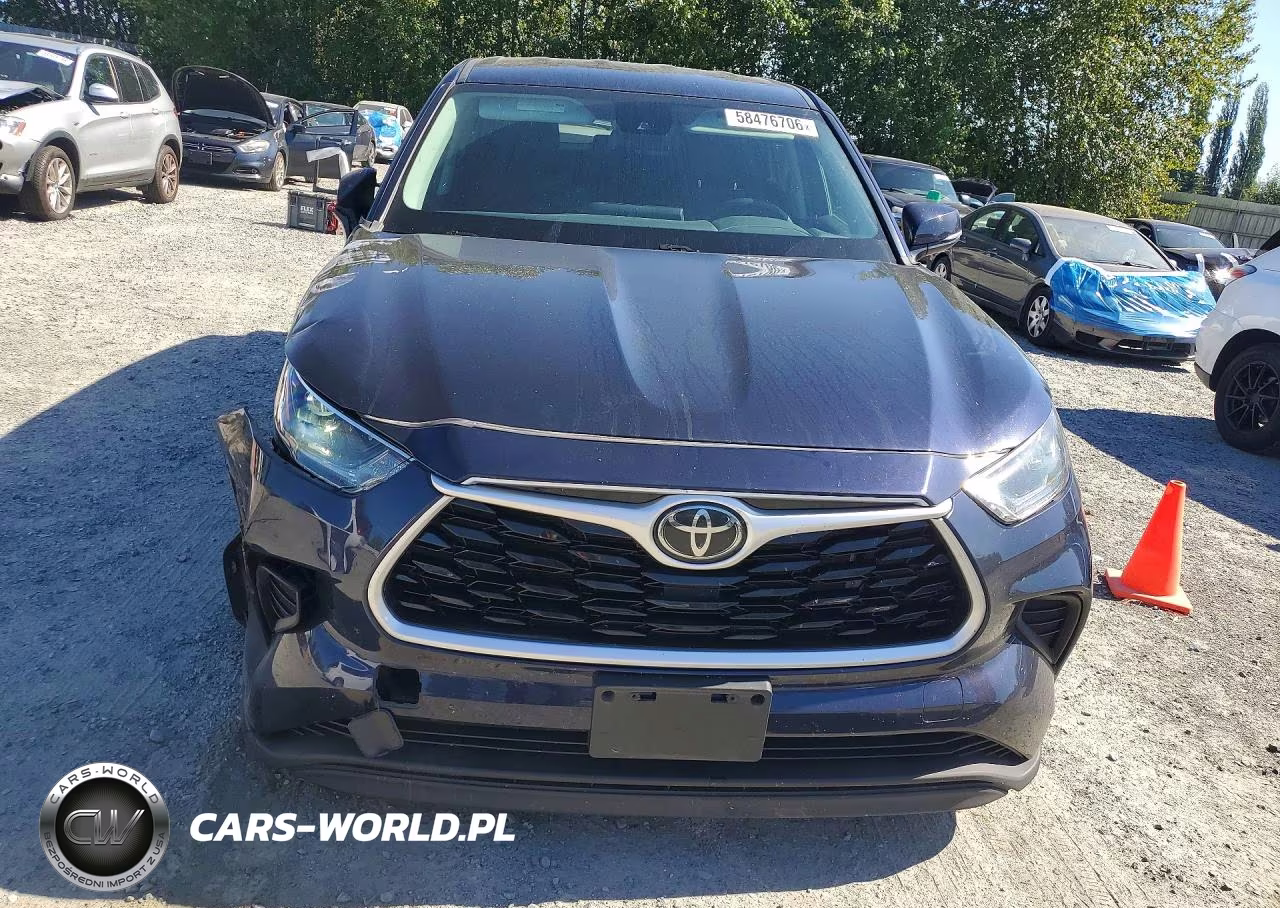 2021 Toyota Highlander L VIN:5TDCZRBH2MS559210 - 5