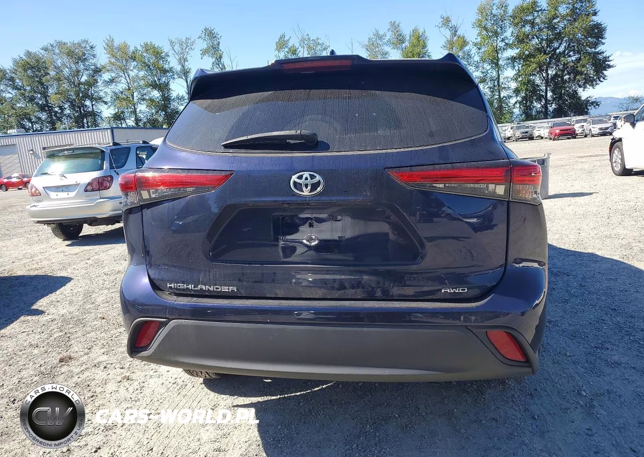 2021 Toyota Highlander L VIN:5TDCZRBH2MS559210 - 6