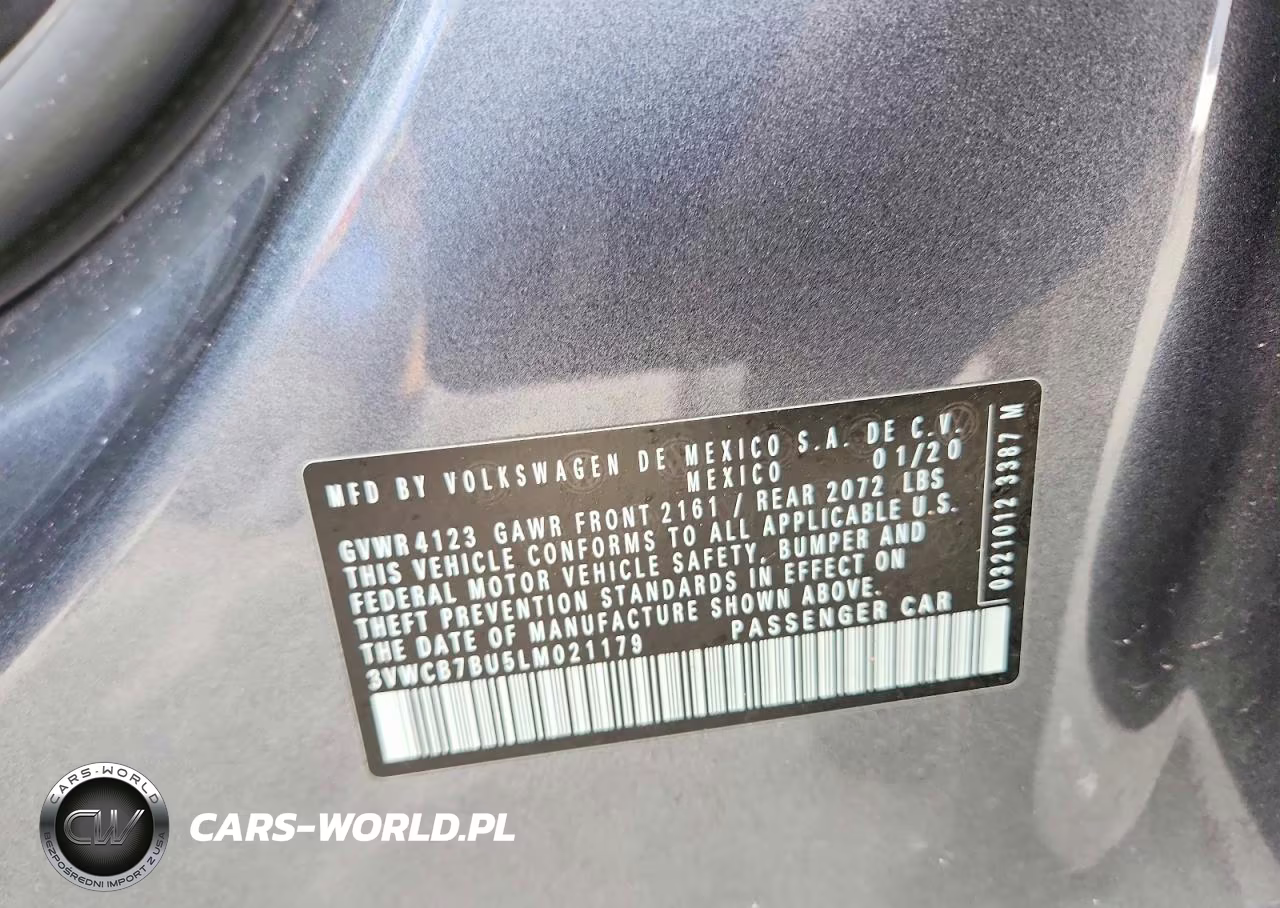 2020 Volkswagen Jetta S VIN:3VWCB7BU5LM021179 - 12