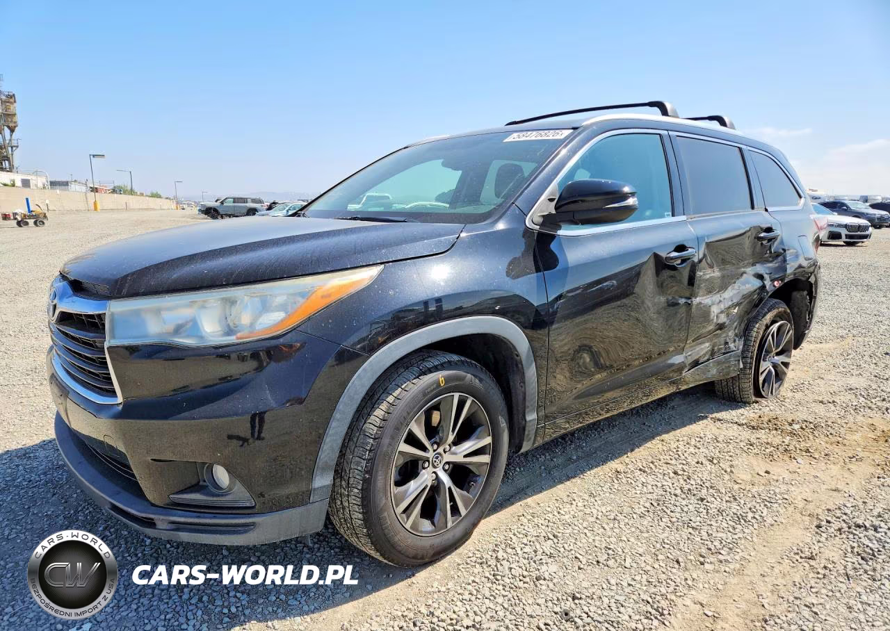 2016 Toyota Highlander Xle – zdjęcie 1 z 13