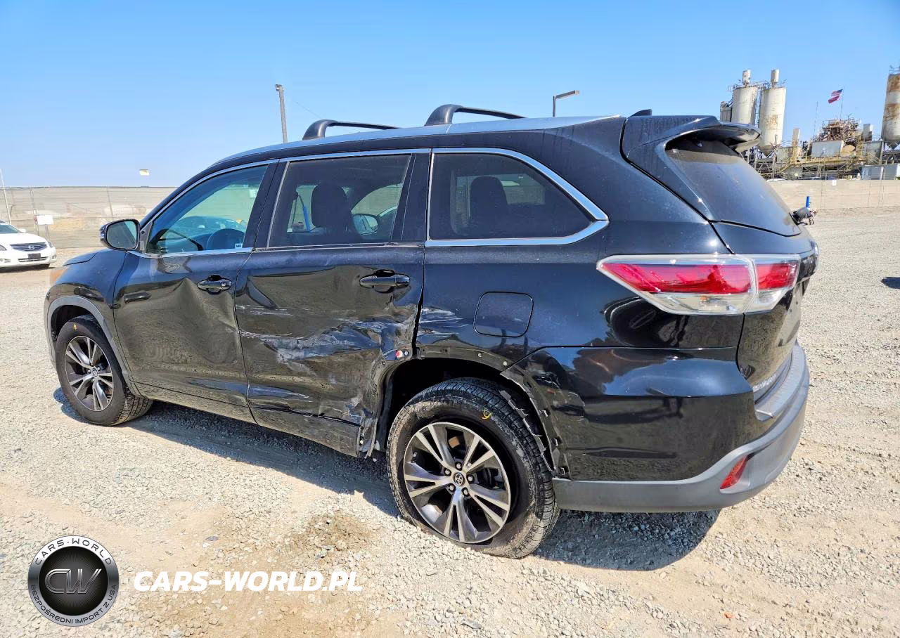 2016 Toyota Highlander Xle VIN:5TDKKRFH5GS504099 - 2