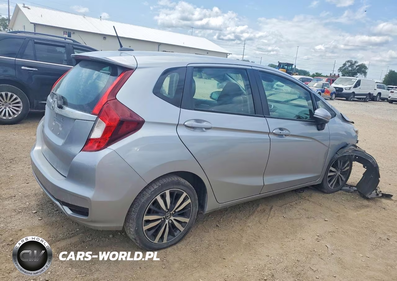 2019 Honda Fit Ex VIN:3HGGK5H8XKM732301 - 3