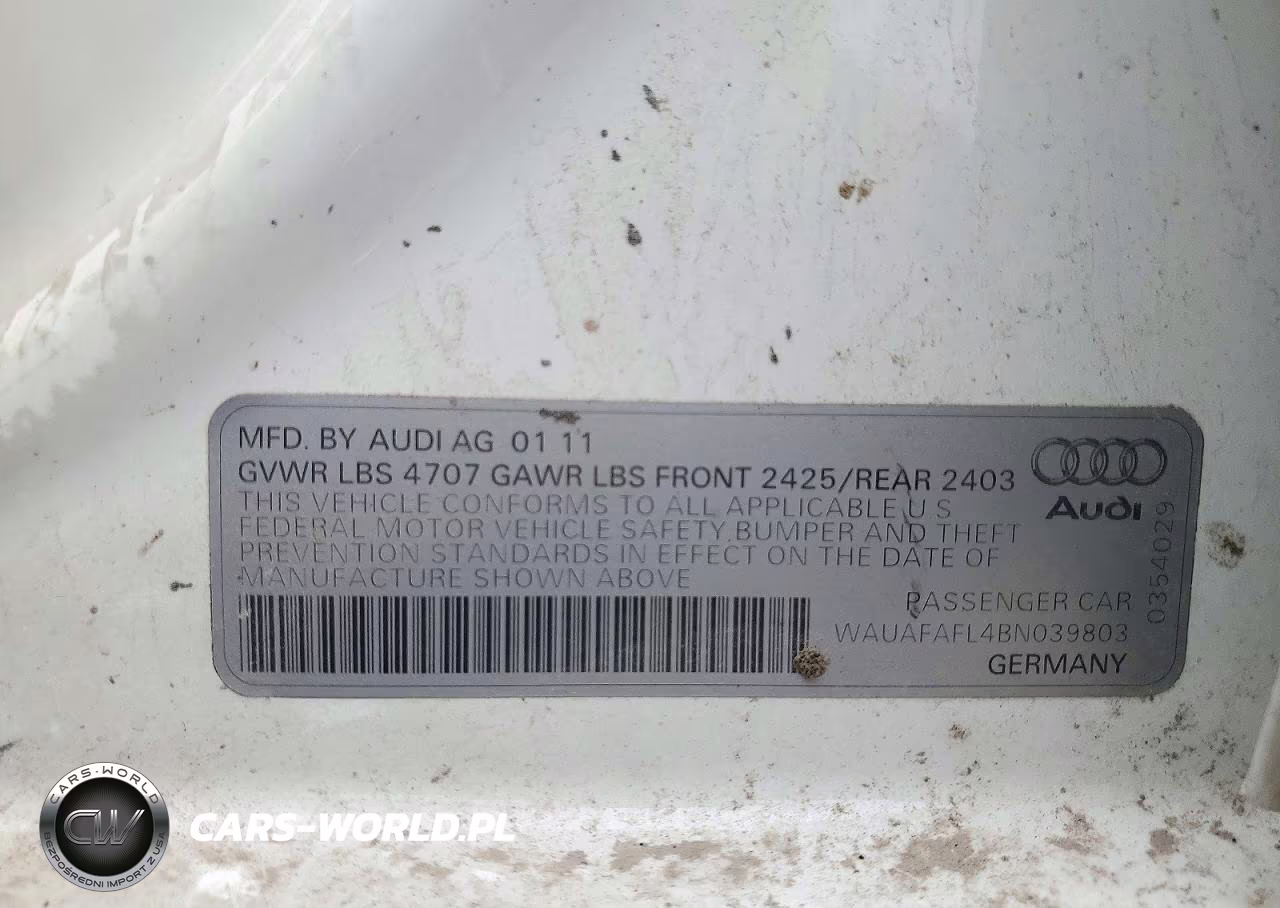 2011 Audi A4 Premium VIN:WAUAFAFL4BN039803 - 14