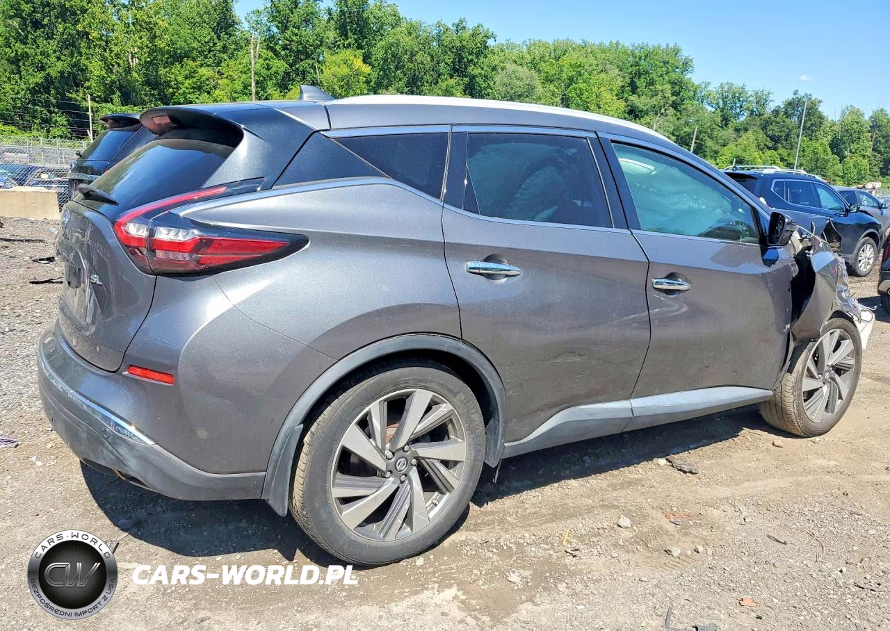 2019 Nissan Murano Sl VIN:5N1AZ2MJ5KN123531 - 3