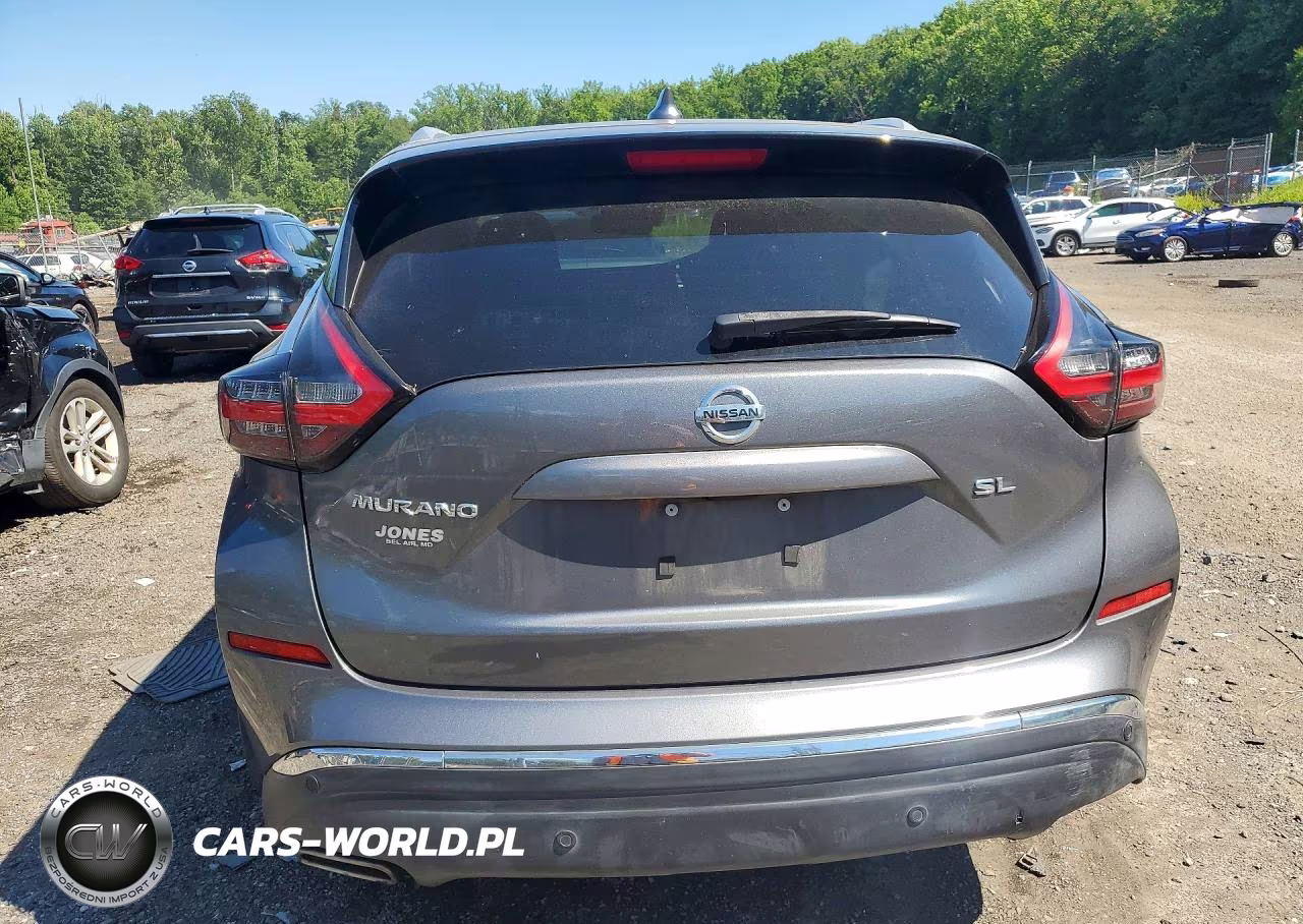 2019 Nissan Murano Sl VIN:5N1AZ2MJ5KN123531 - 6