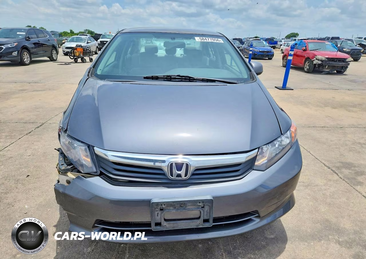 2012 Honda Civic Lx VIN:19XFB2F51CE312987 - 5