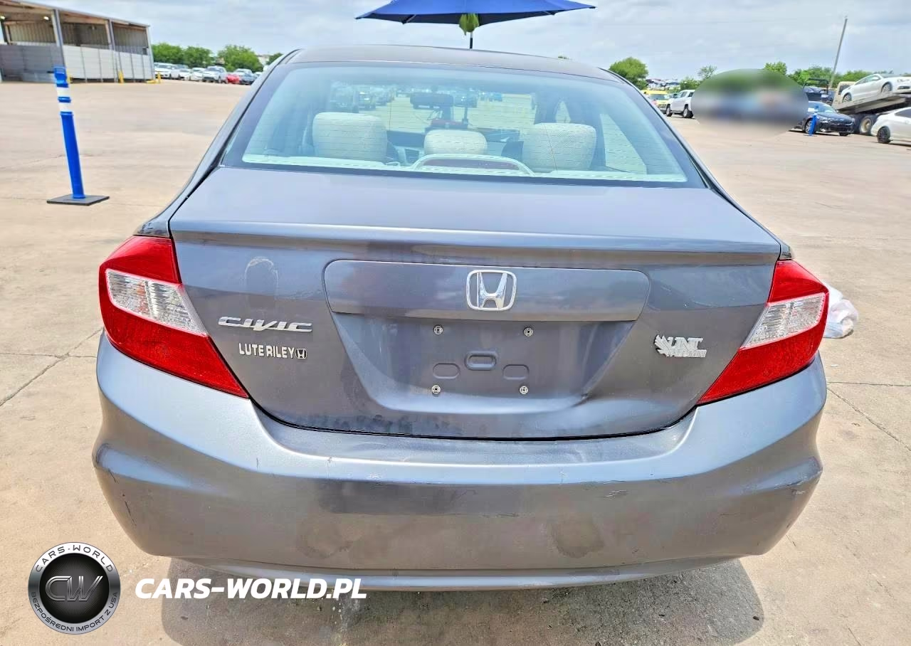 2012 Honda Civic Lx VIN:19XFB2F51CE312987 - 6