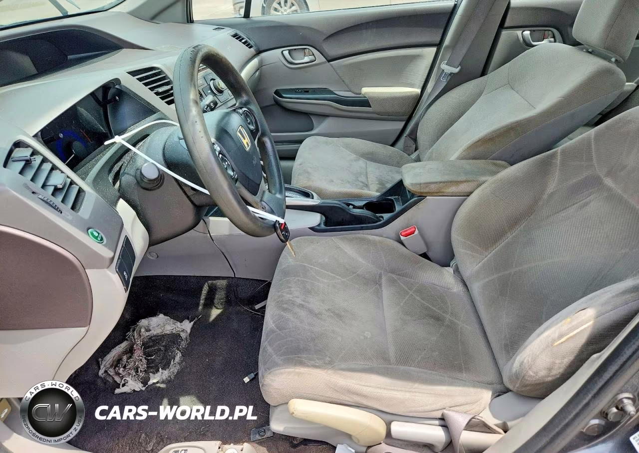 2012 Honda Civic Lx VIN:19XFB2F51CE312987 - 7