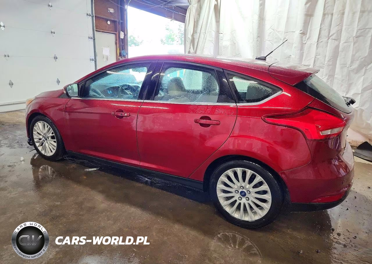 2016 Ford Focus Titanium VIN:1FADP3N23GL330495 - 2