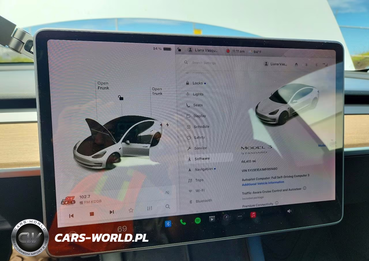 2021 Tesla Model 3 VIN:5YJ3E1EA1MF851480 - 9