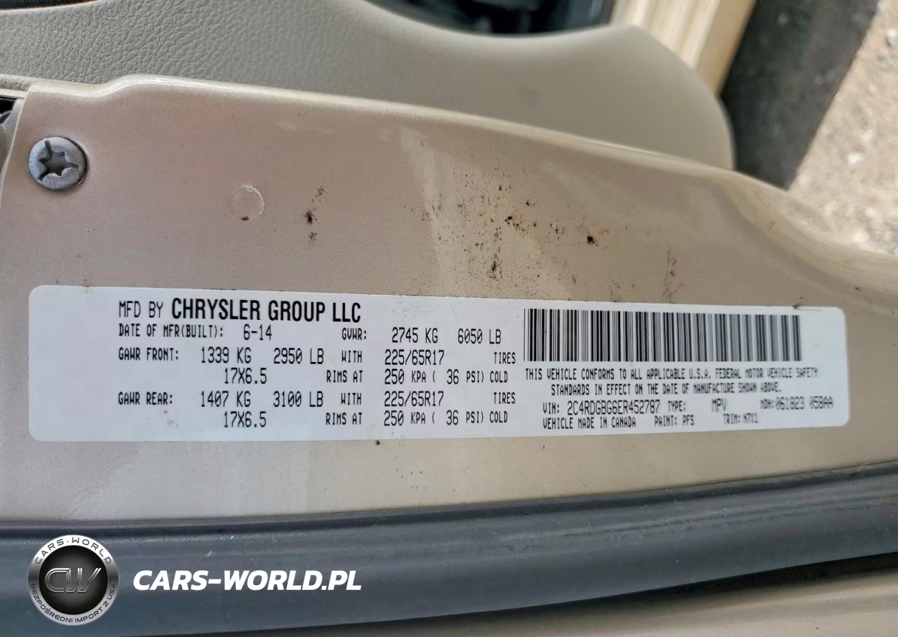 2014 Dodge Grand Caravan Se VIN:2C4RDGBG6ER452787 - 13