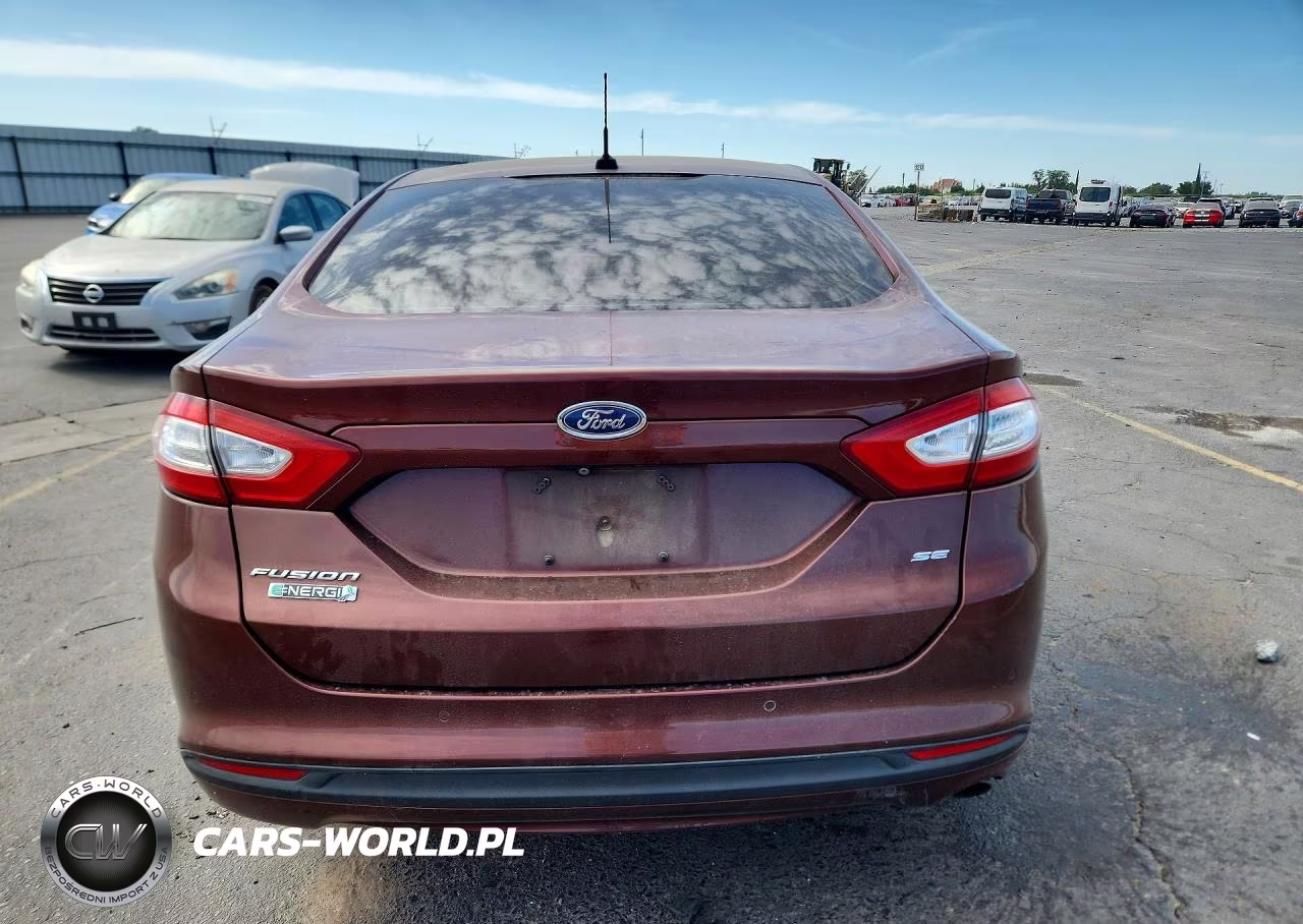 2016 Ford Fusion Se Phev VIN:3FA6P0PU3GR187751 - 6
