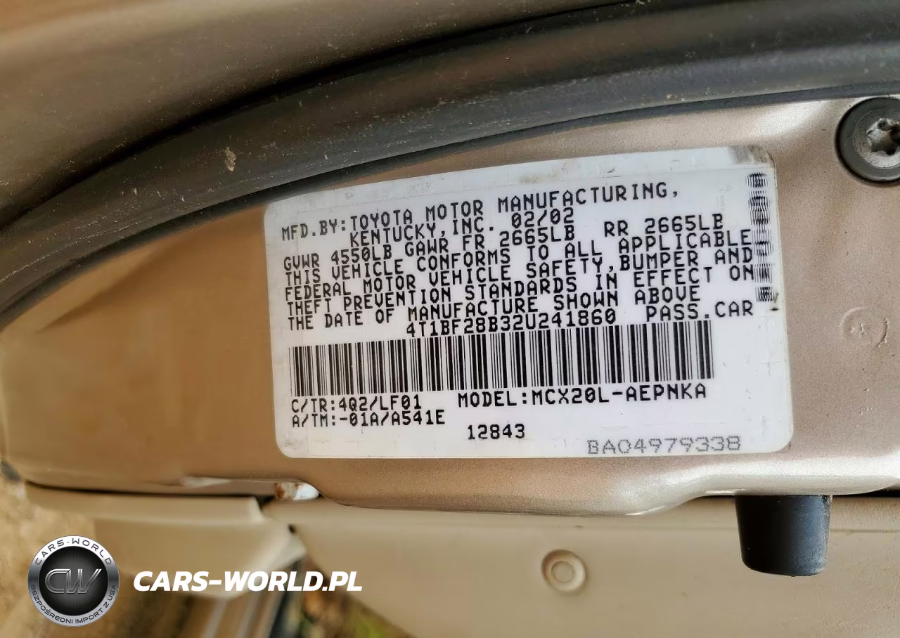 2002 Toyota Avalon Xl VIN:4T1BF28B32U241860 - 12