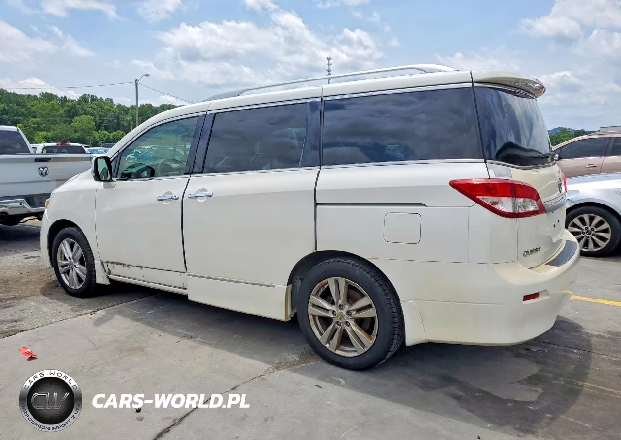 2014 Nissan Quest 3.5 Sl VIN:JN8AE2KP8E9102195 - 2
