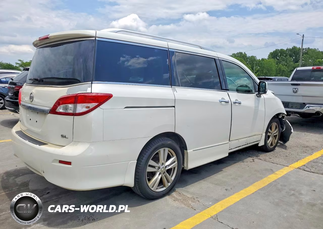 2014 Nissan Quest 3.5 Sl VIN:JN8AE2KP8E9102195 - 3