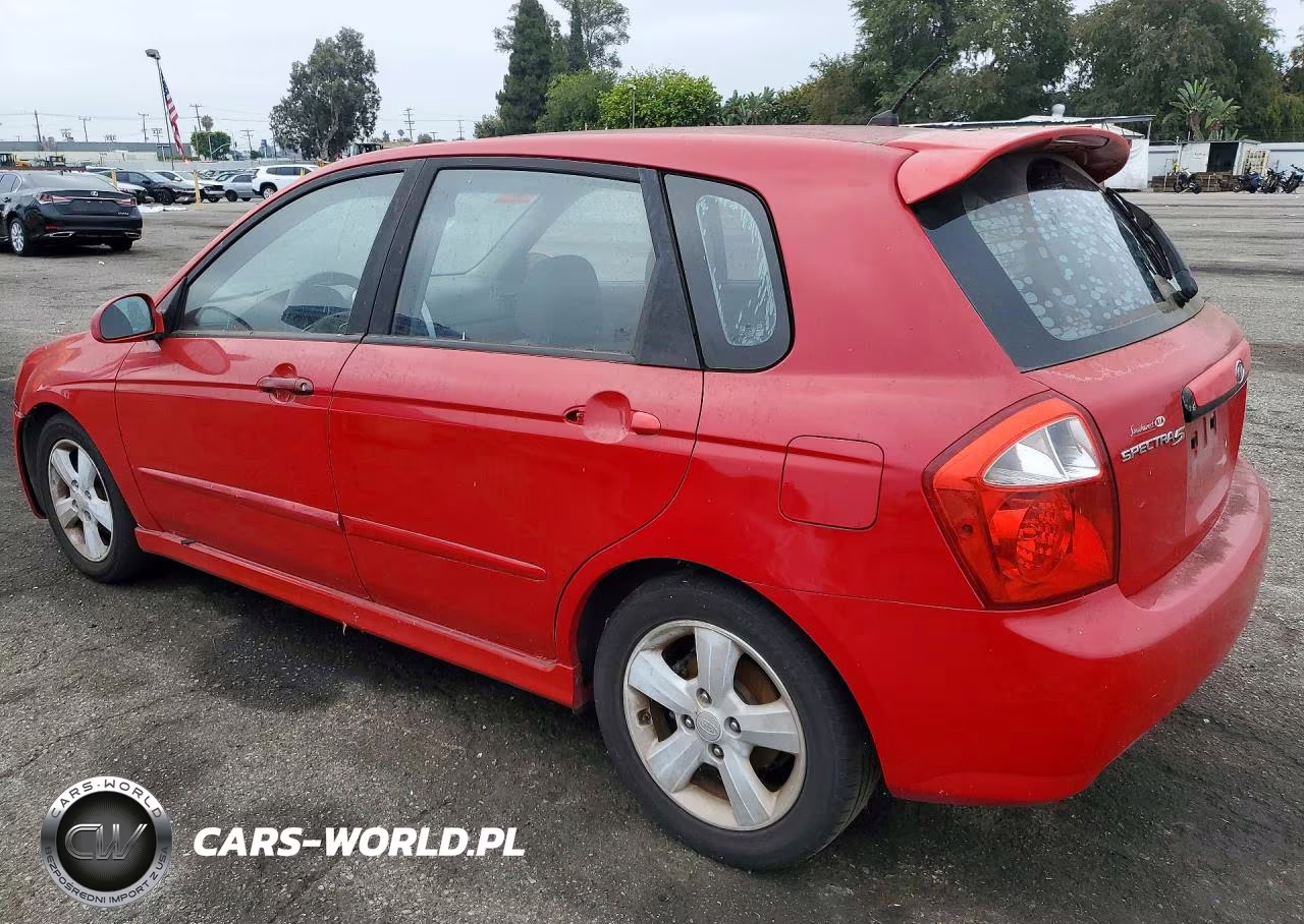 2008 Kia Spectra5 5 Sx VIN:KNAFE161885013625 - 2