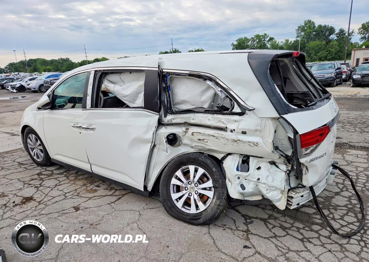 2014 Honda Odyssey Exl VIN:5FNRL5H68EB129021 - 2