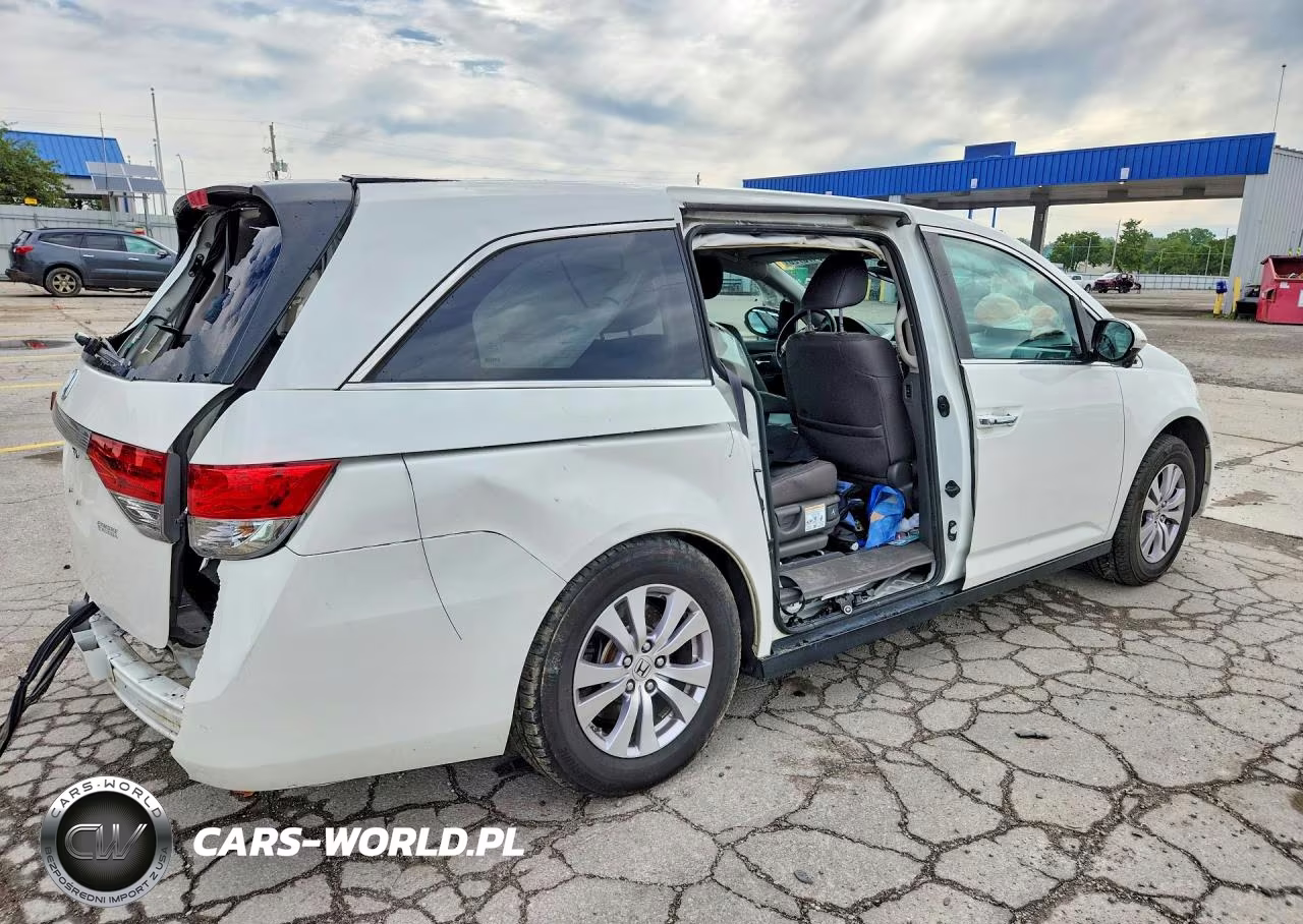 2014 Honda Odyssey Exl VIN:5FNRL5H68EB129021 - 3