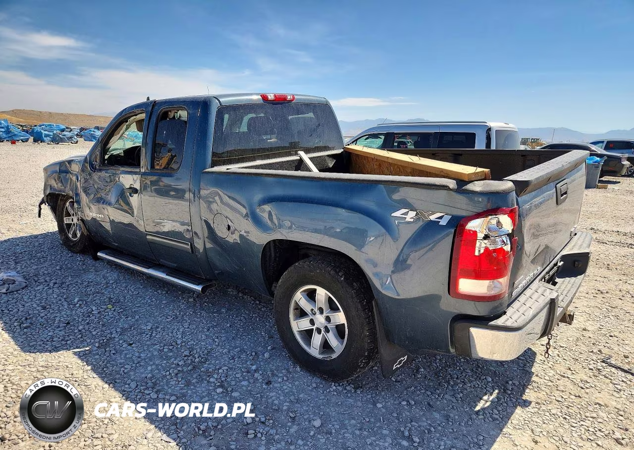 2010 GMC Sierra K1500 Sle VIN:1GTSKVE33AZ258397 - 2