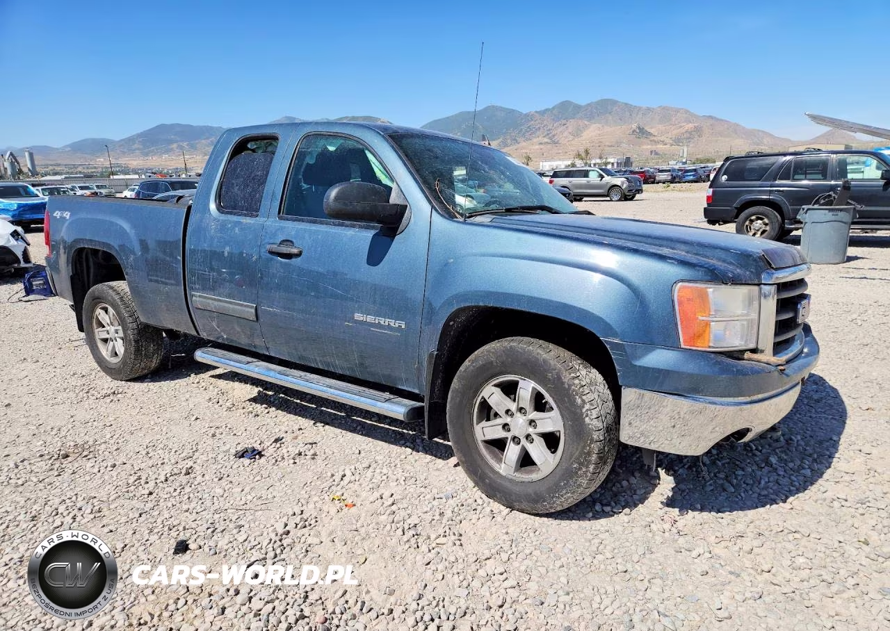 2010 GMC Sierra K1500 Sle VIN:1GTSKVE33AZ258397 - 4