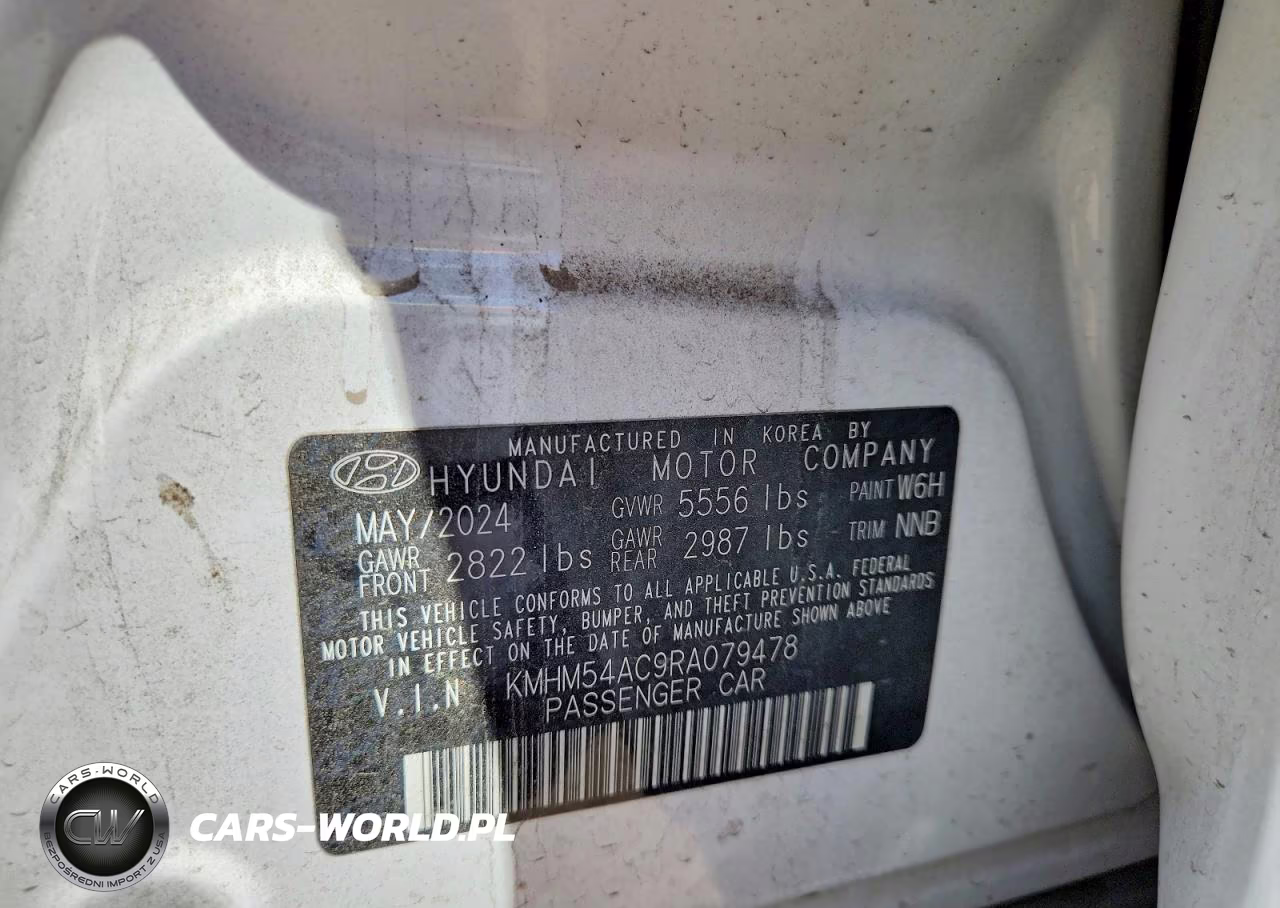 2024 Hyundai Ioniq 6 Limited VIN:KMHM54AC9RA079478 - 12