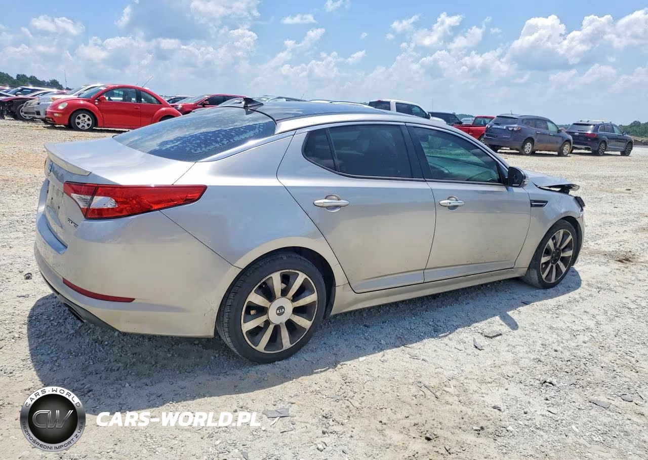 2013 Kia Optima Sx VIN:5XXGR4A61DG184271 - 3