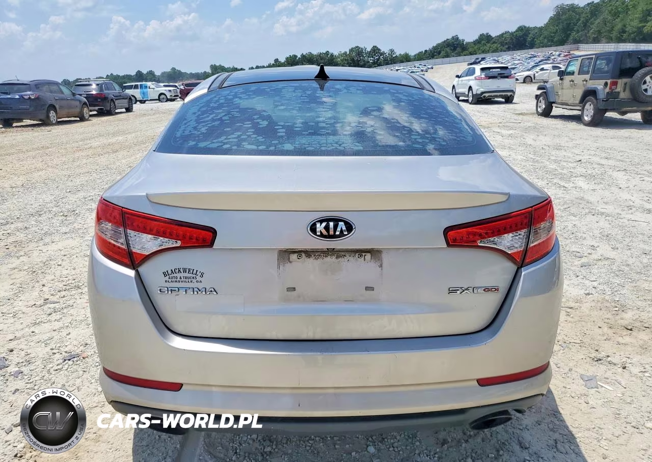 2013 Kia Optima Sx VIN:5XXGR4A61DG184271 - 6