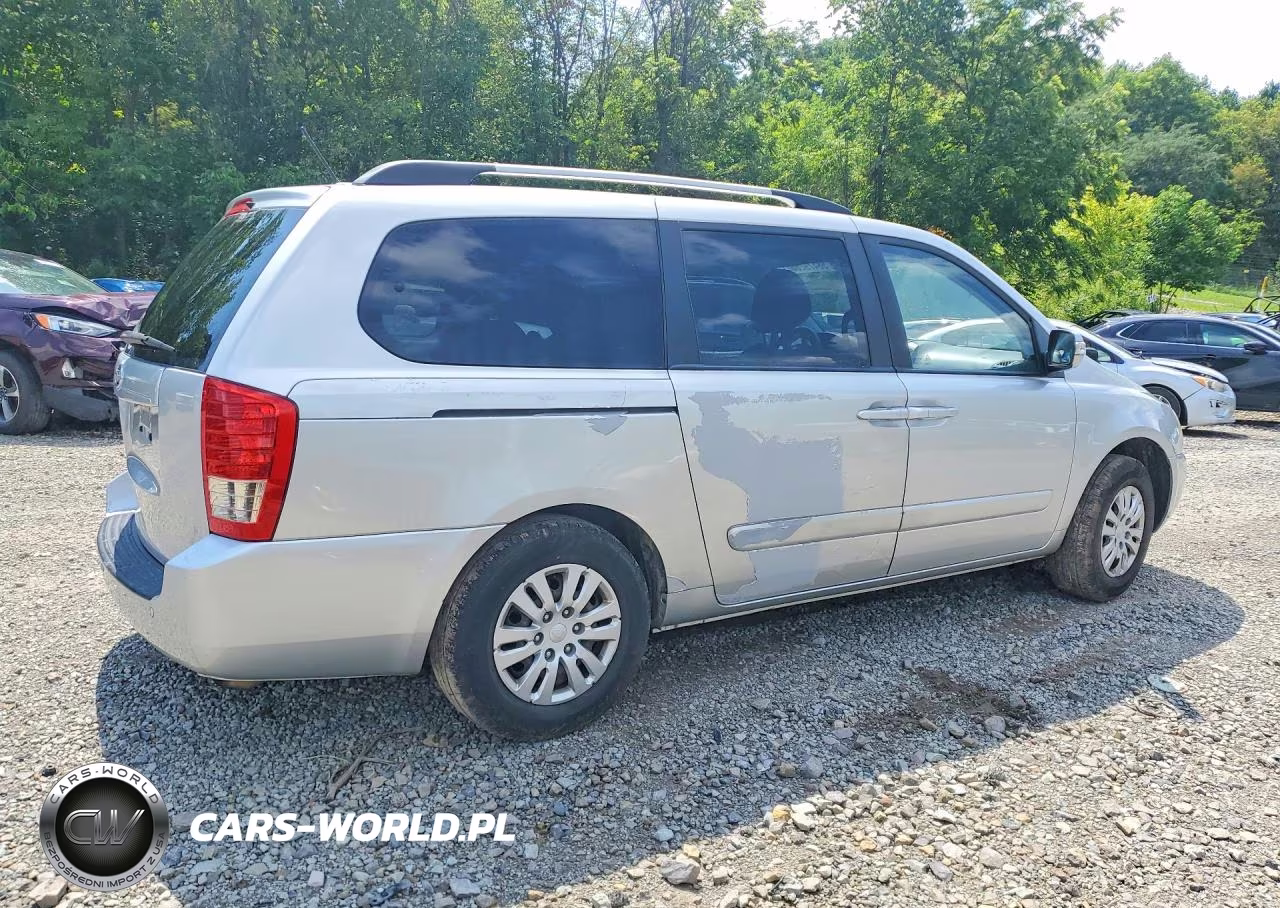 2012 Kia Sedona Lx VIN:KNDMG4C7XC6502545 - 3