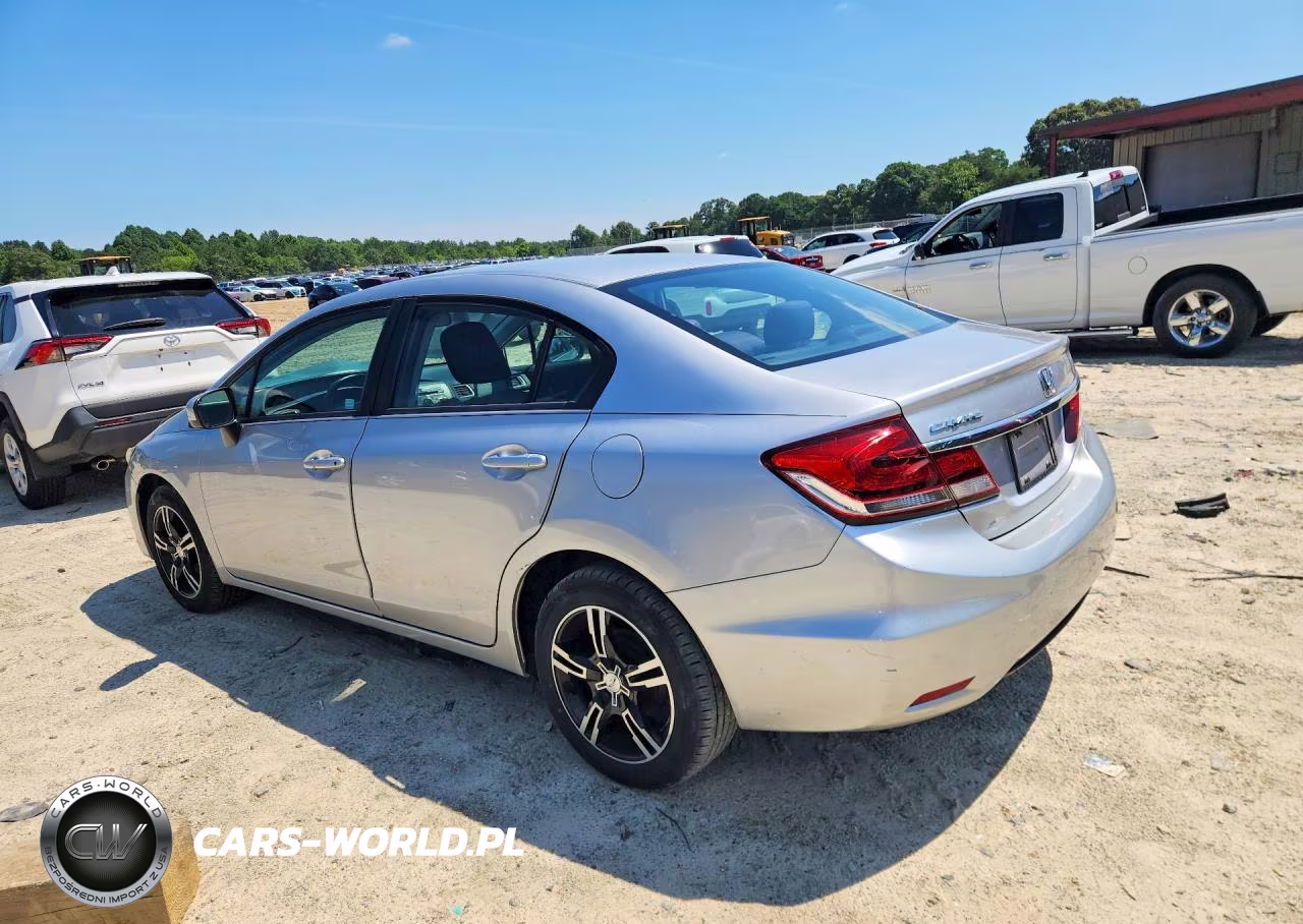 2015 Honda Civic Lx VIN:19XFB2F54FE293761 - 2