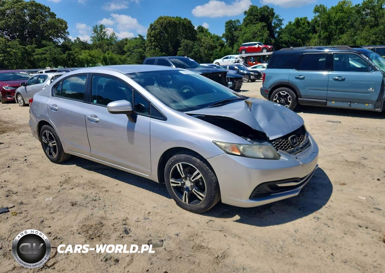 2015 Honda Civic Lx VIN:19XFB2F54FE293761 - 4