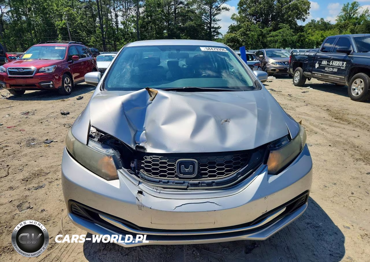 2015 Honda Civic Lx VIN:19XFB2F54FE293761 - 5