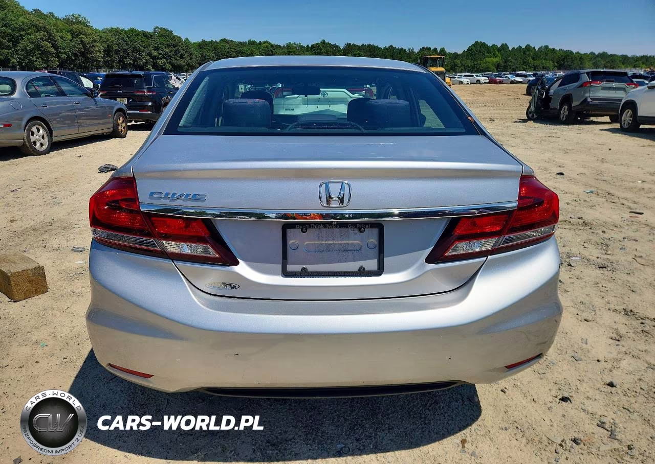 2015 Honda Civic Lx VIN:19XFB2F54FE293761 - 6