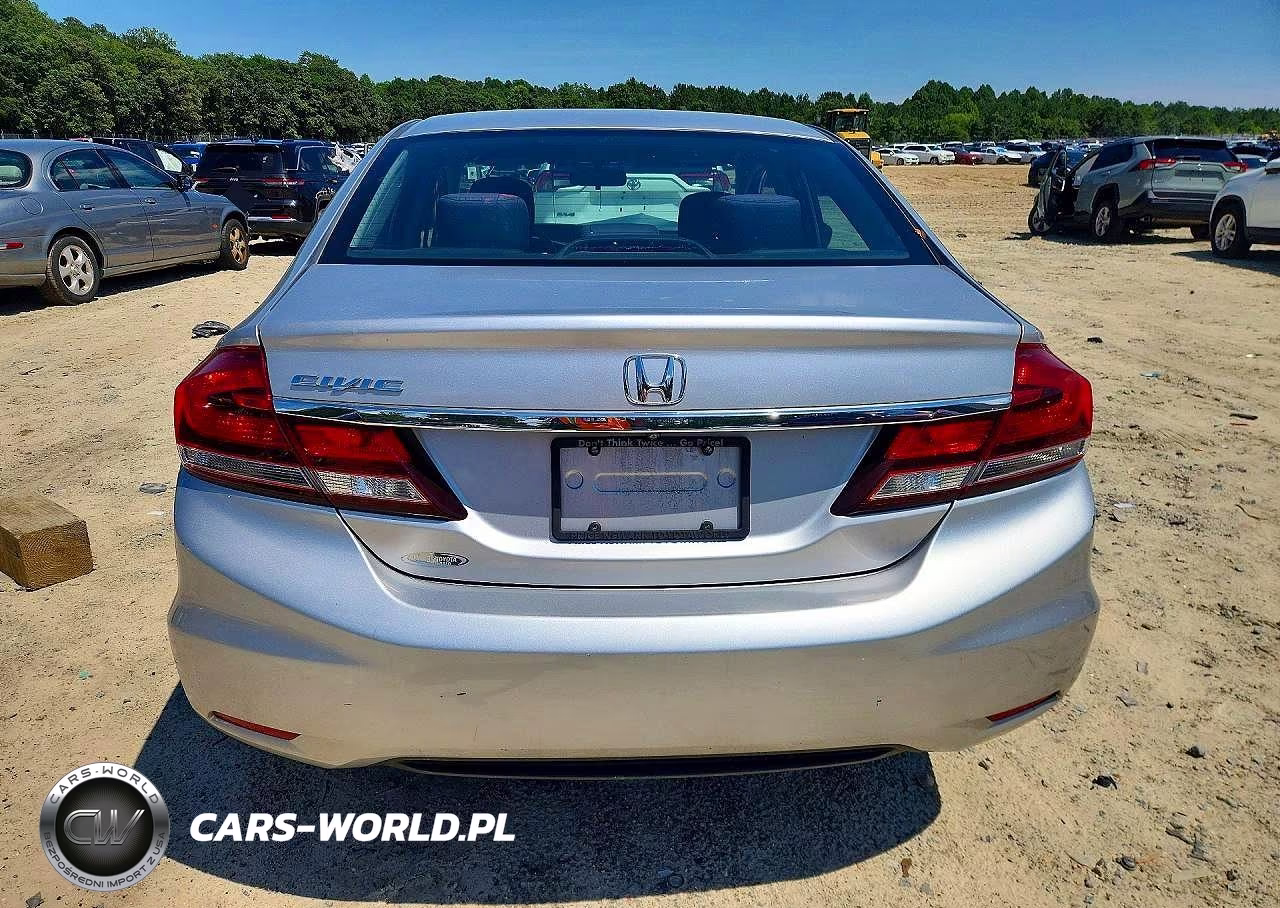 2015 Honda Civic Lx VIN:19XFB2F54FE293761 - 7
