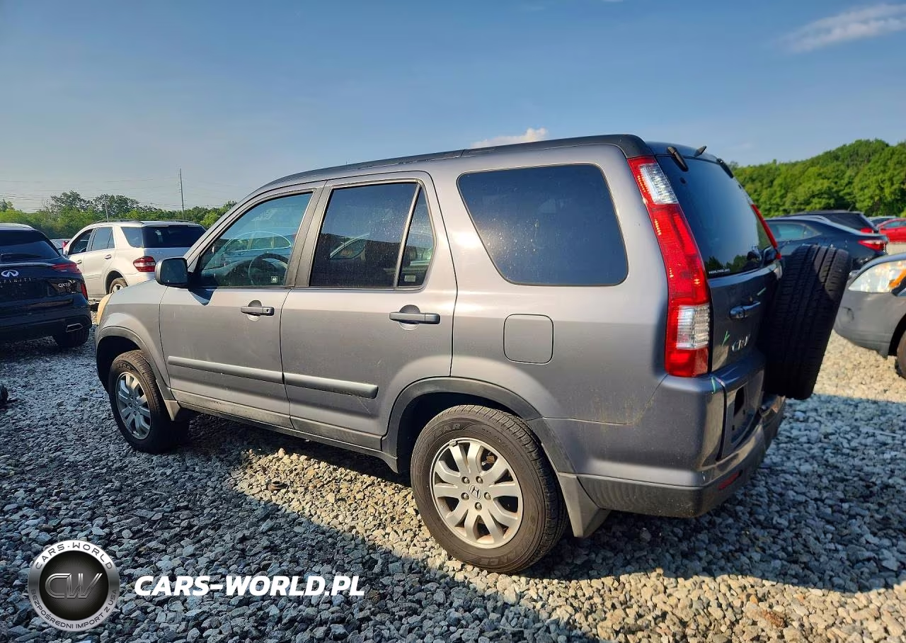 2006 Honda Cr-V Se VIN:SHSRD78946U407815 - 2