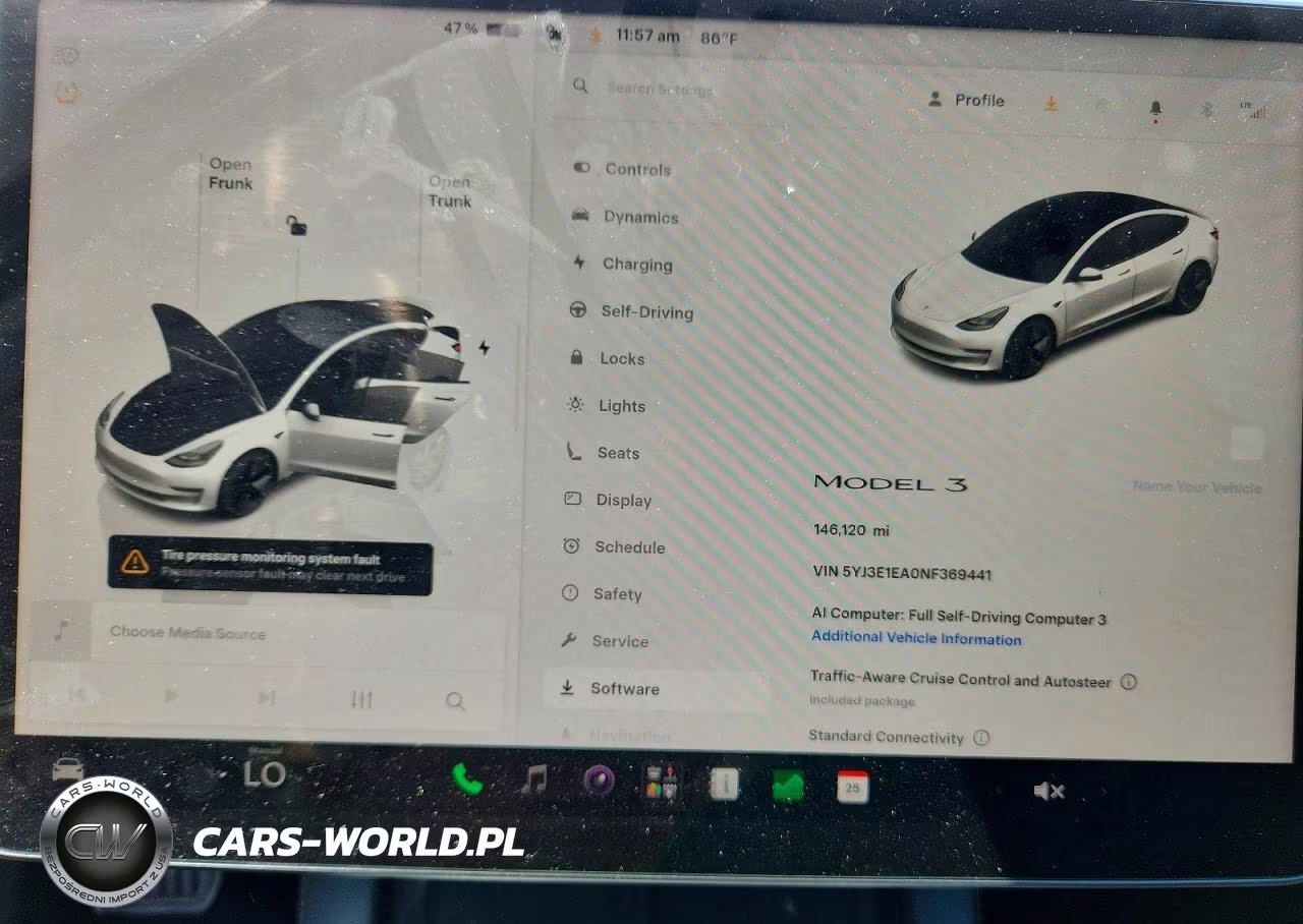 2022 Tesla Model 3 VIN:5YJ3E1EA0NF369441 - 9