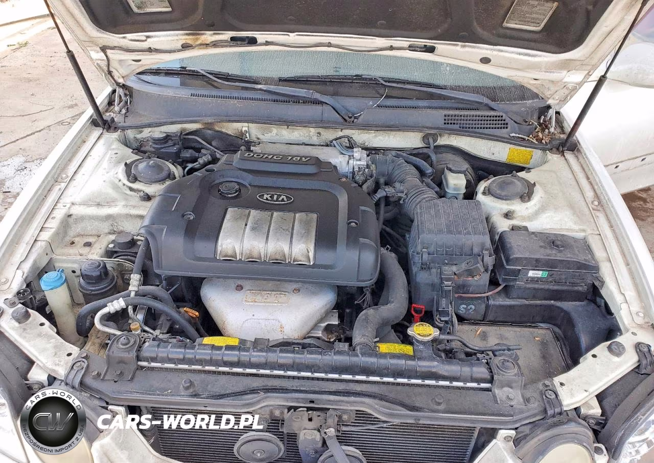 2004 Kia Optima Lx VIN:KNAGD126345306271 - 11