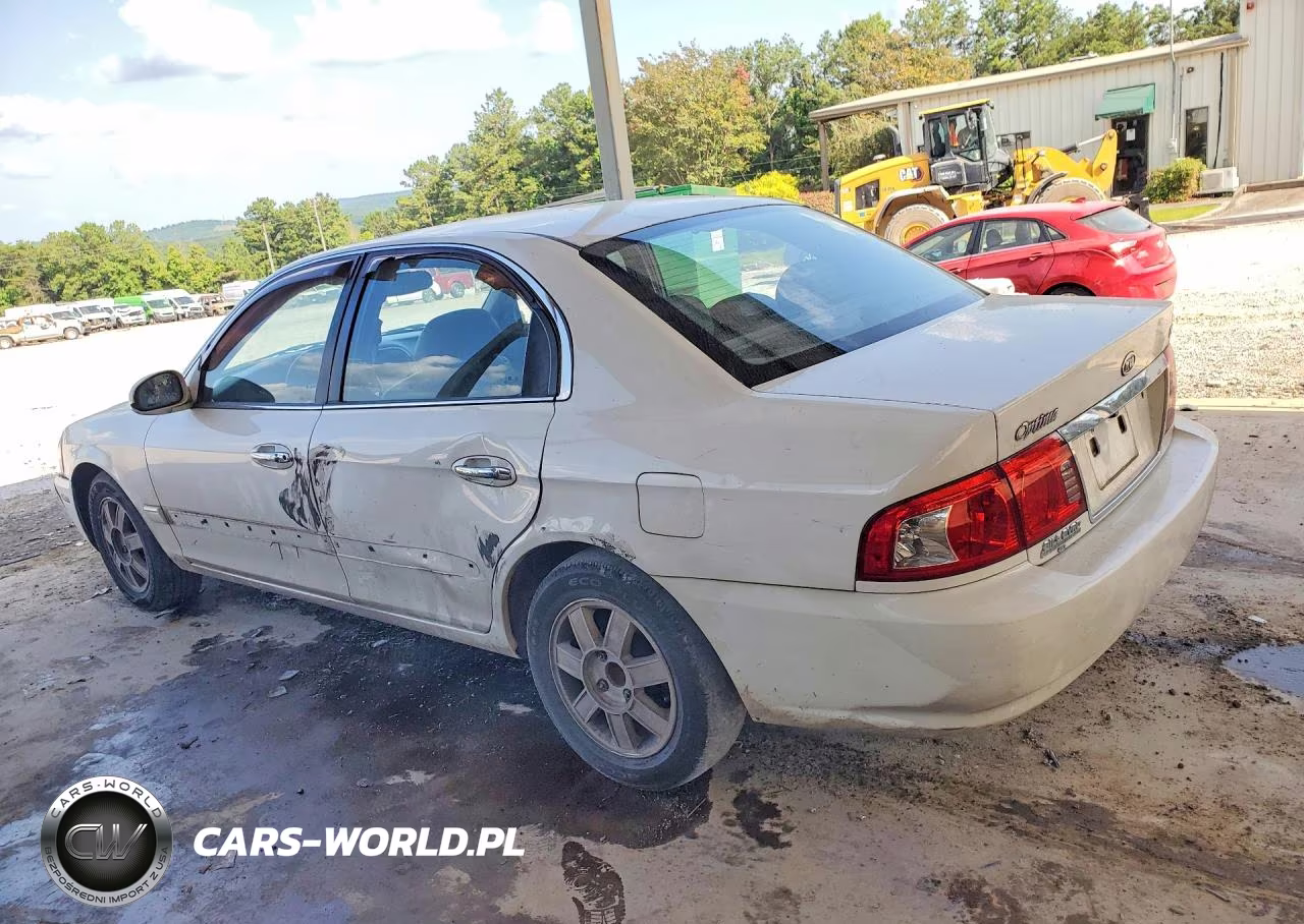 2004 Kia Optima Lx VIN:KNAGD126345306271 - 2