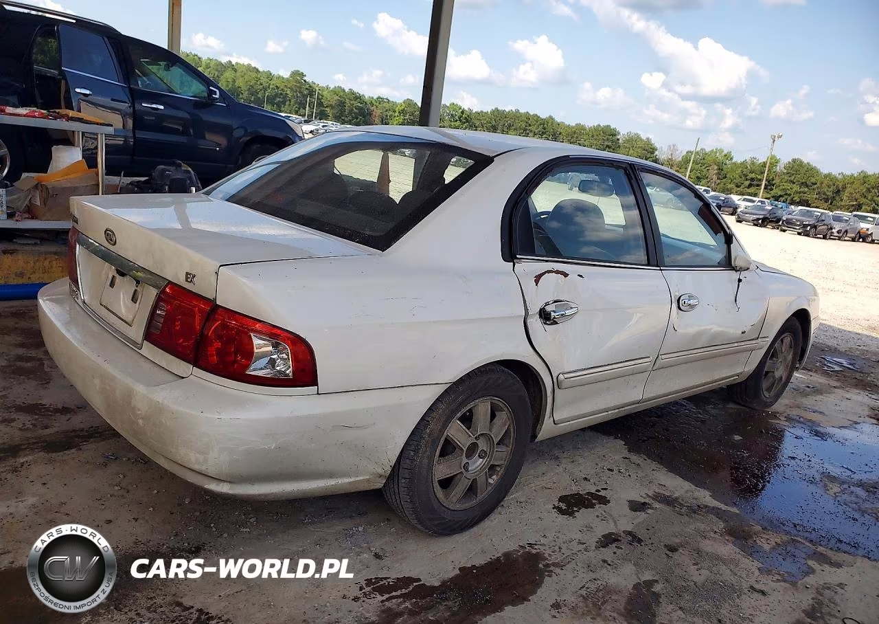 2004 Kia Optima Lx VIN:KNAGD126345306271 - 3