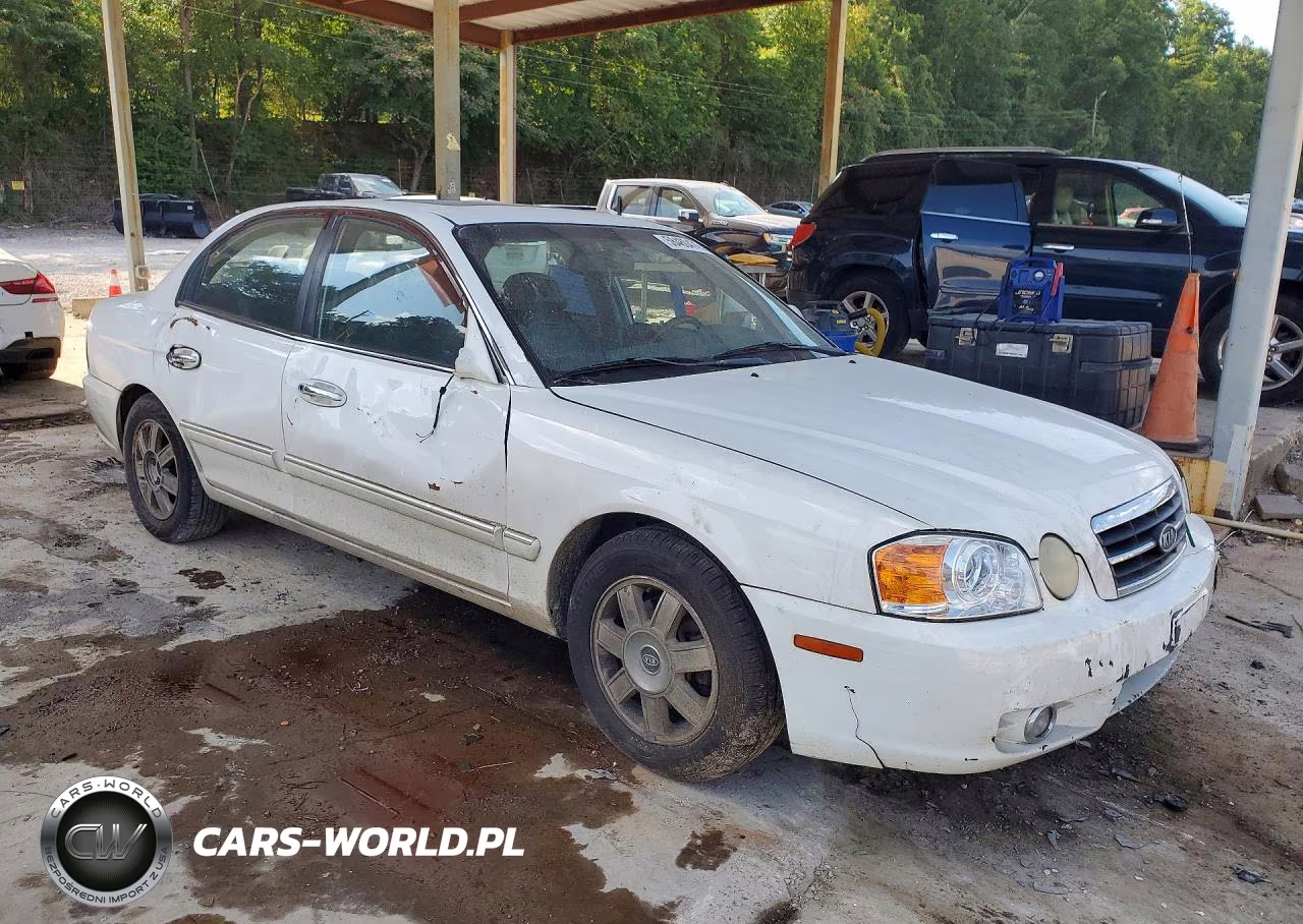 2004 Kia Optima Lx VIN:KNAGD126345306271 - 4