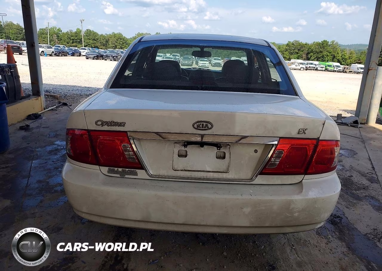 2004 Kia Optima Lx VIN:KNAGD126345306271 - 6